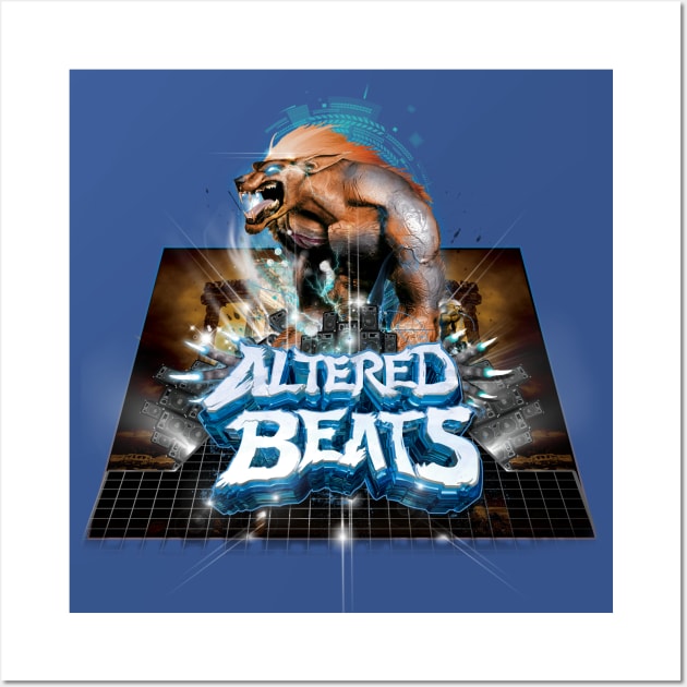 ALTERED BEATS Wall Art by Mighty Mike Saga